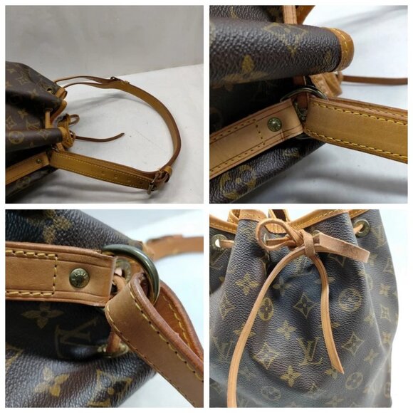 Louis Vuitton LV Shoulder Bag Petit Noe Brown Monogram 845-042825 - Picture 7 of 13